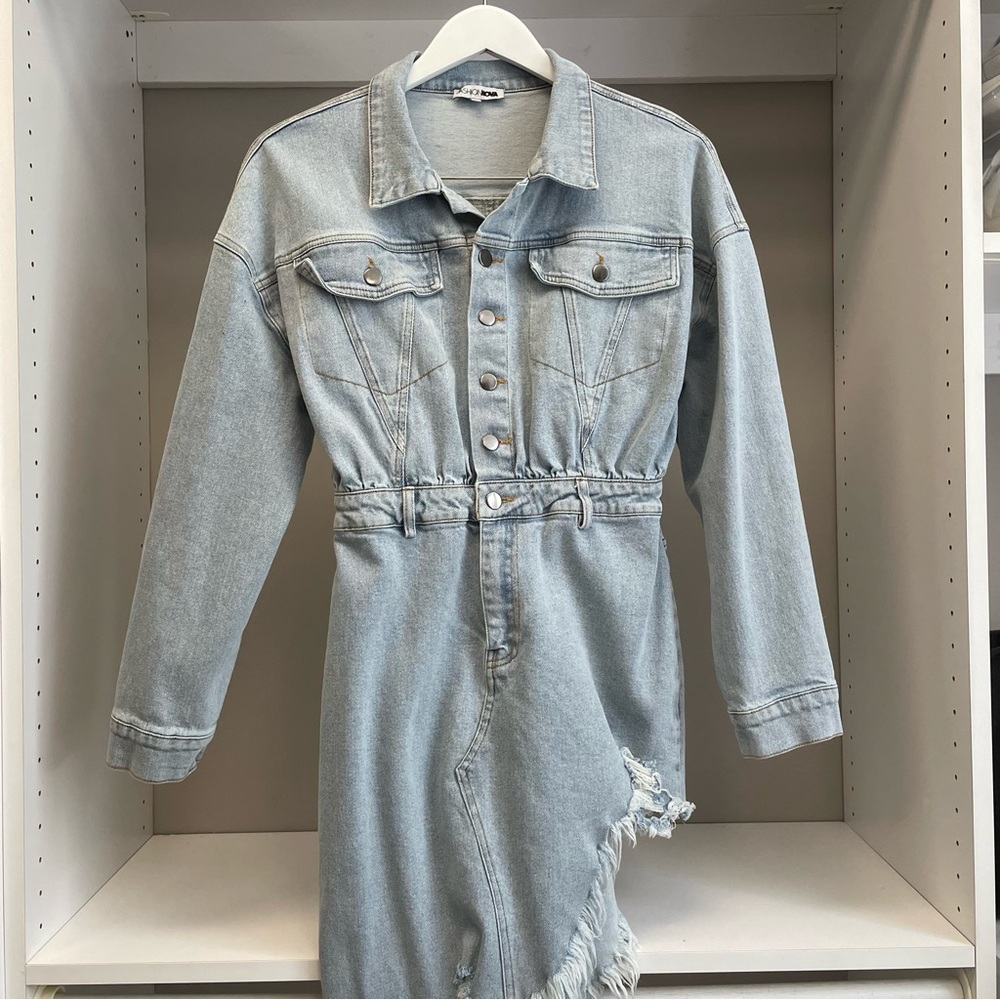 Fashion Nova Denim Dress